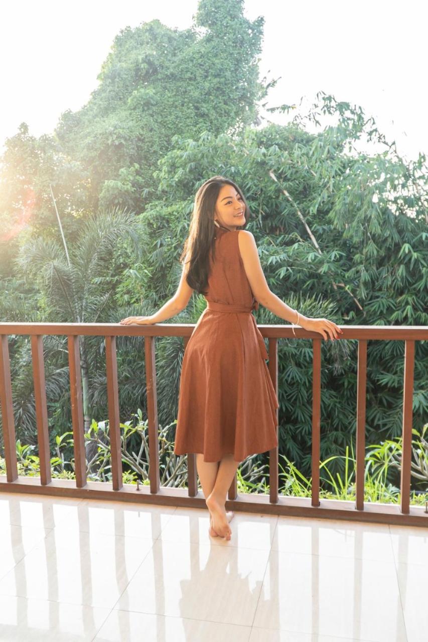 אובוד Adipana Bungalow-Balinese Room מראה חיצוני תמונה